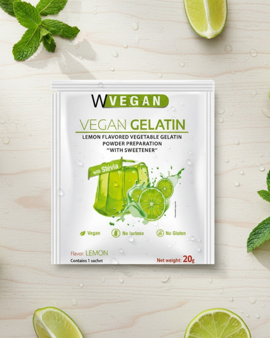 VEGAN GELATINE - LEMON