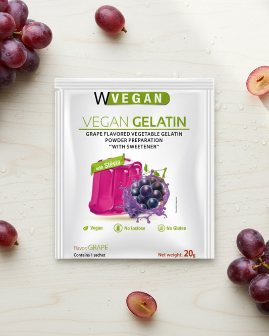 VEGAN GELATINE - GRAPE