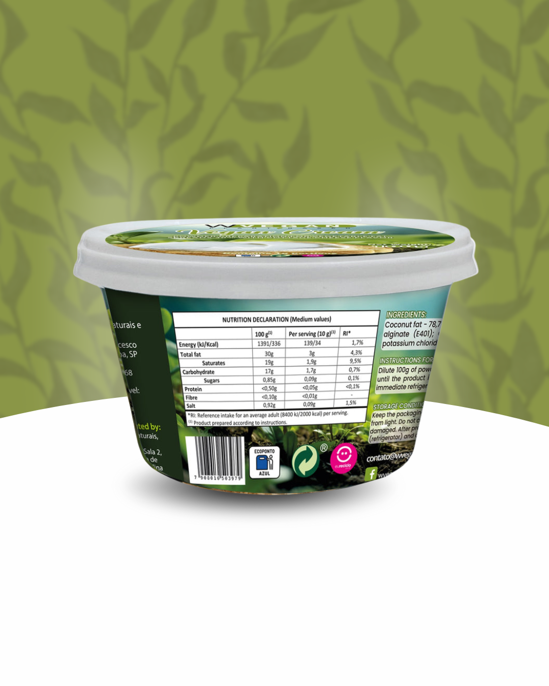 VEGAN CREAM - COTTAGE CHEESE FLAVOR - 50g