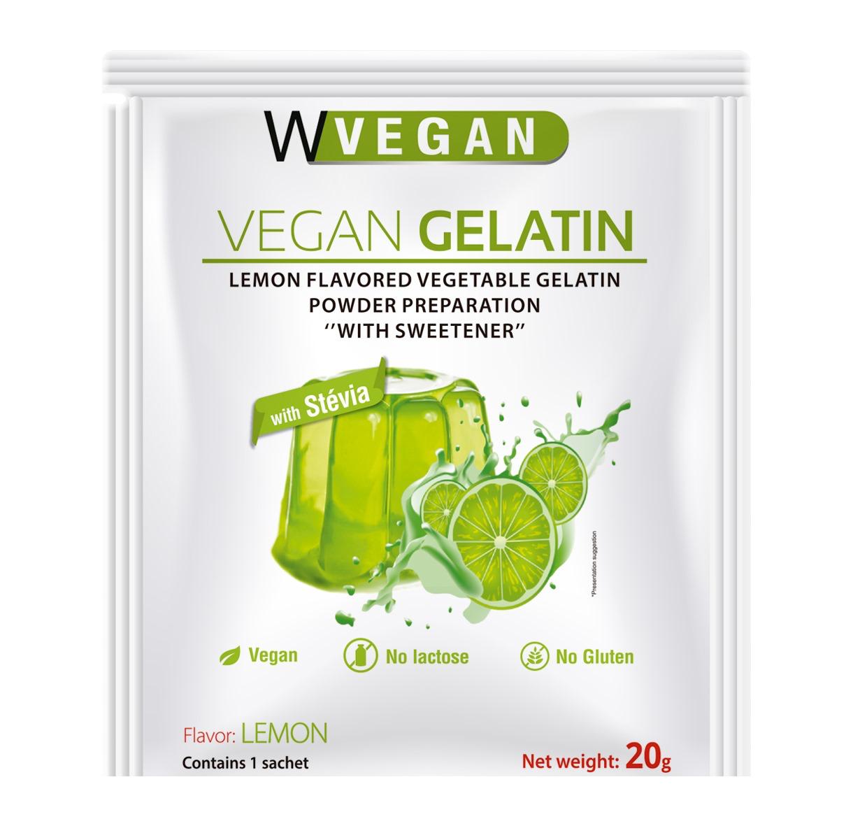 VEGAN GELATINE - LEMON