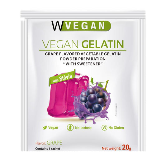 VEGAN GELATINE - GRAPE
