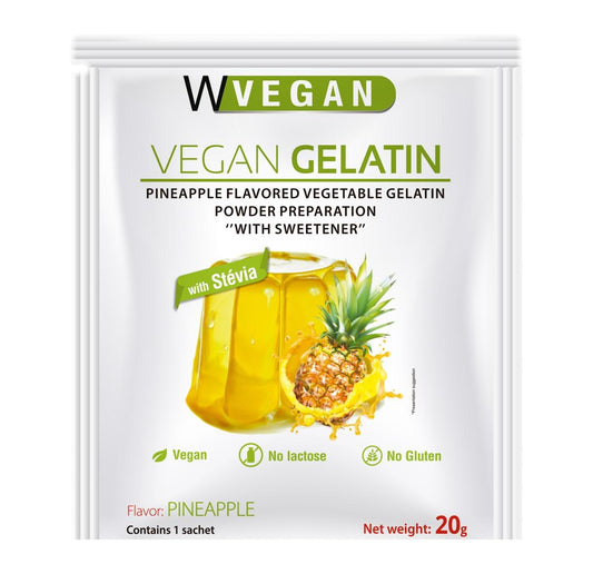 VEGAN GELATINE - PINEAPPLE